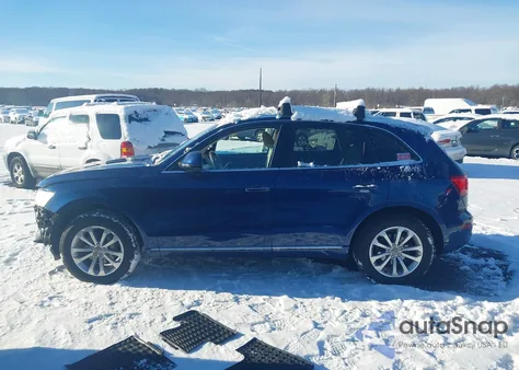 2016 Audi Q5 2.0T Premium z USA, uszkodzony, nr VIN WA1L2BFP9GA044102